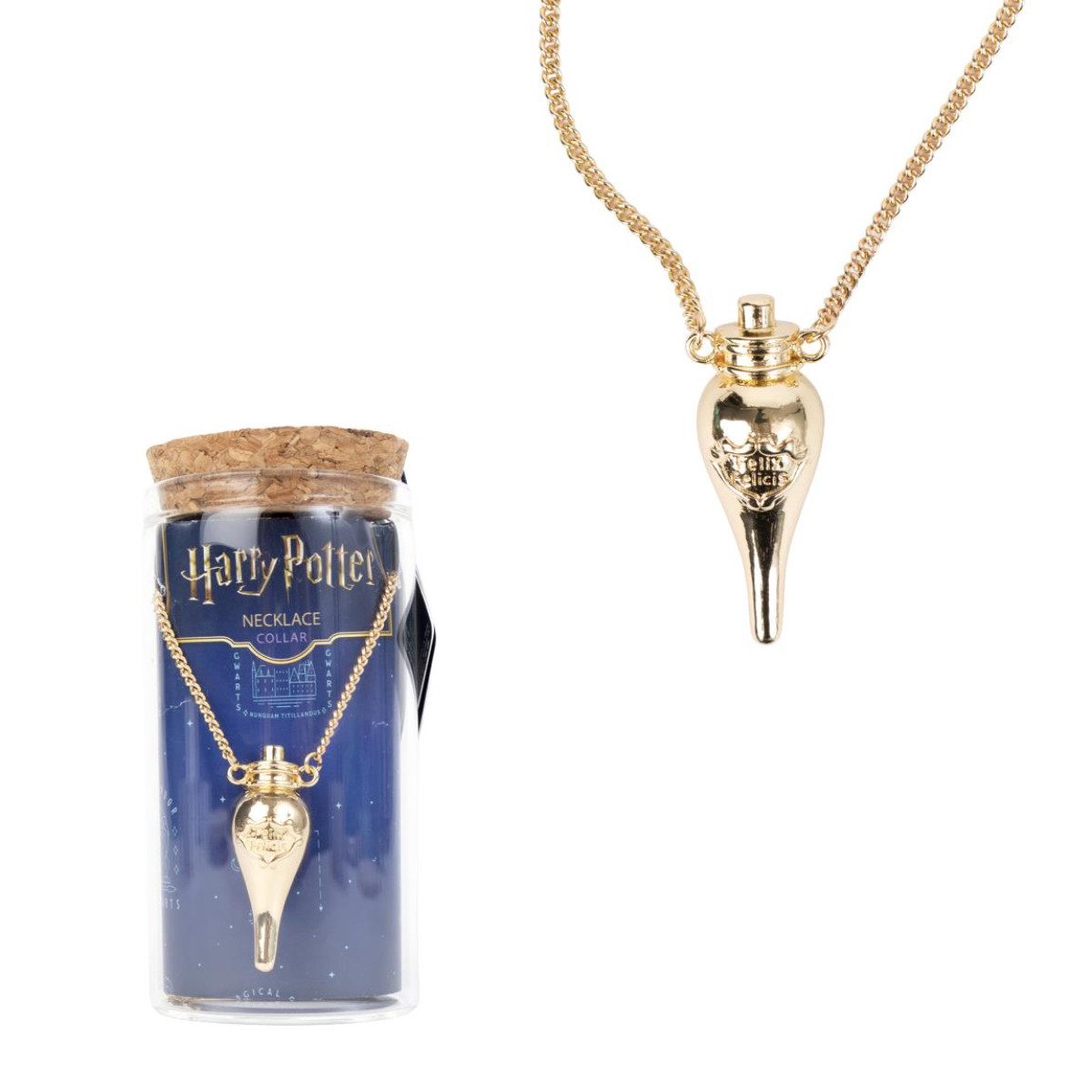 Harry Potter Kette mit Anhänger Halskette Fan Schmuck für Freizeit Reisen Outfit und besondere Anlässe