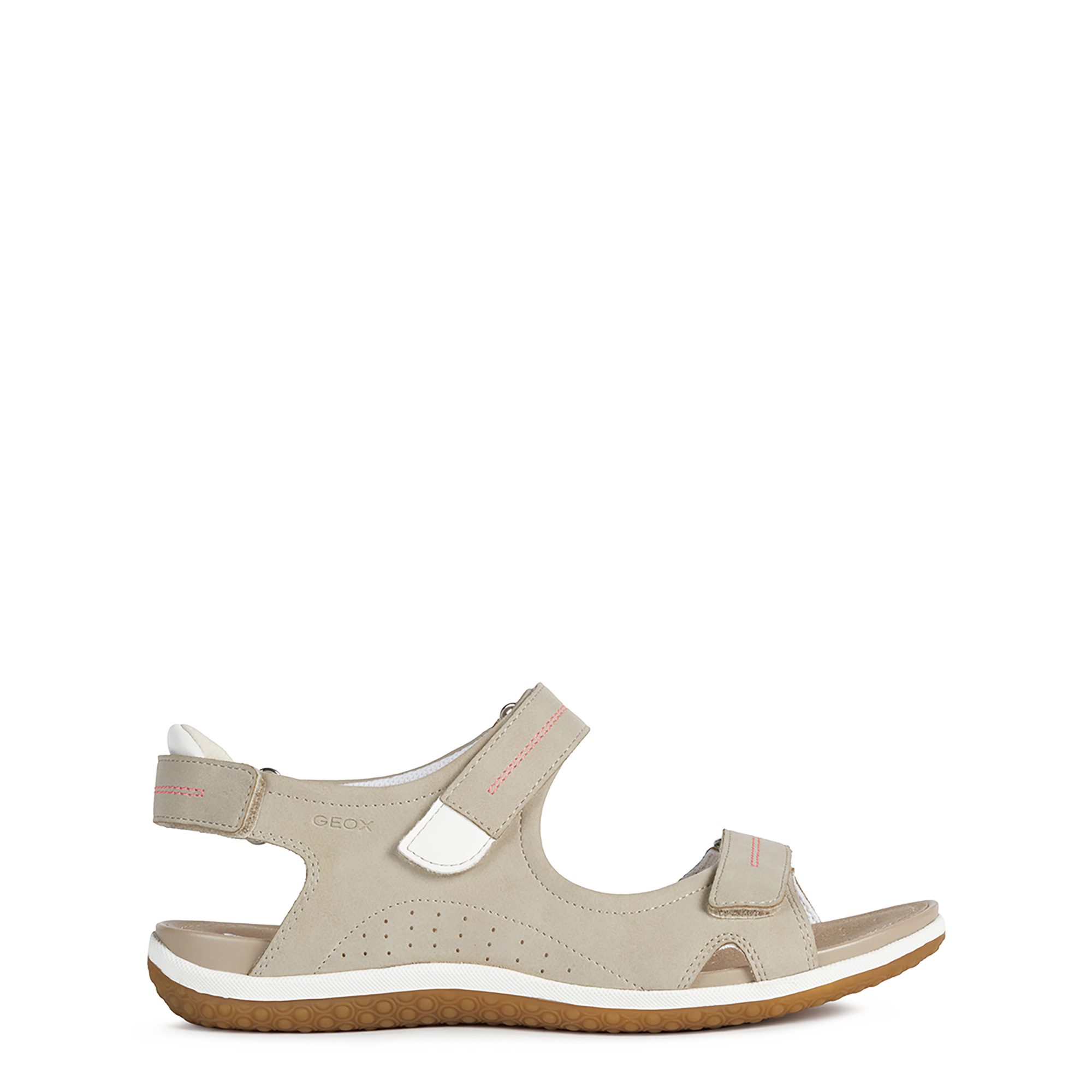 Geox GEOX VEGA, Sandaletten, Beige, Damen Sandalette