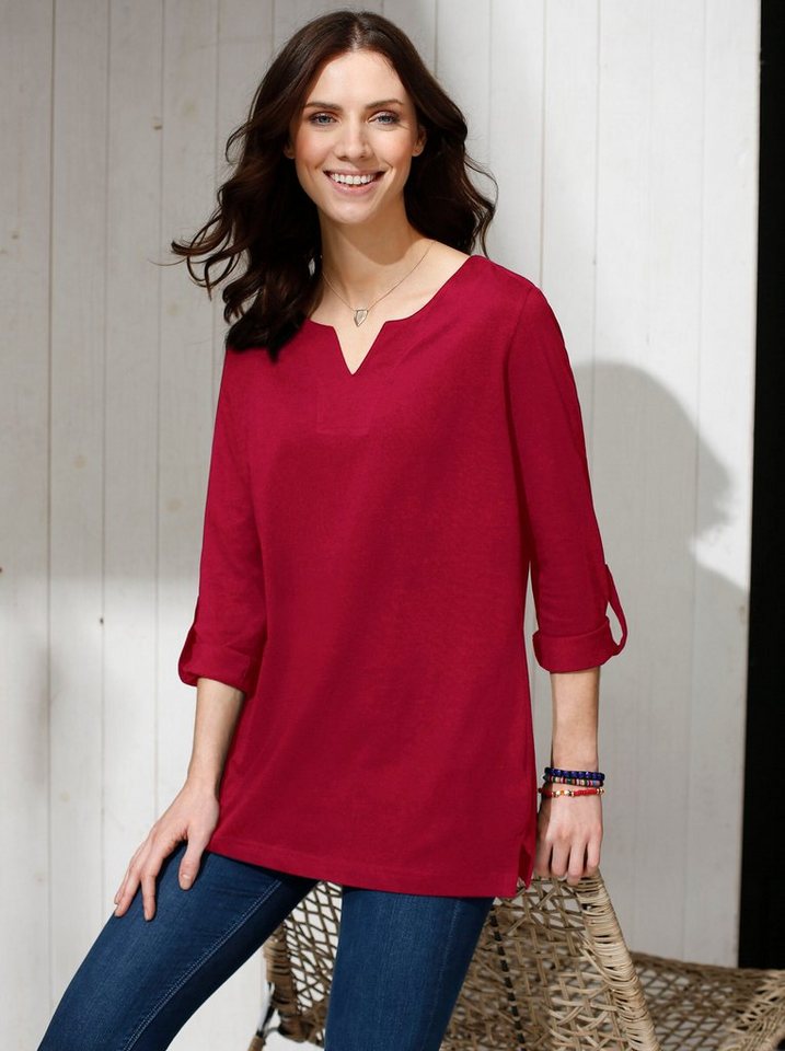 Sieh an! T-Shirt Longshirt Langarm