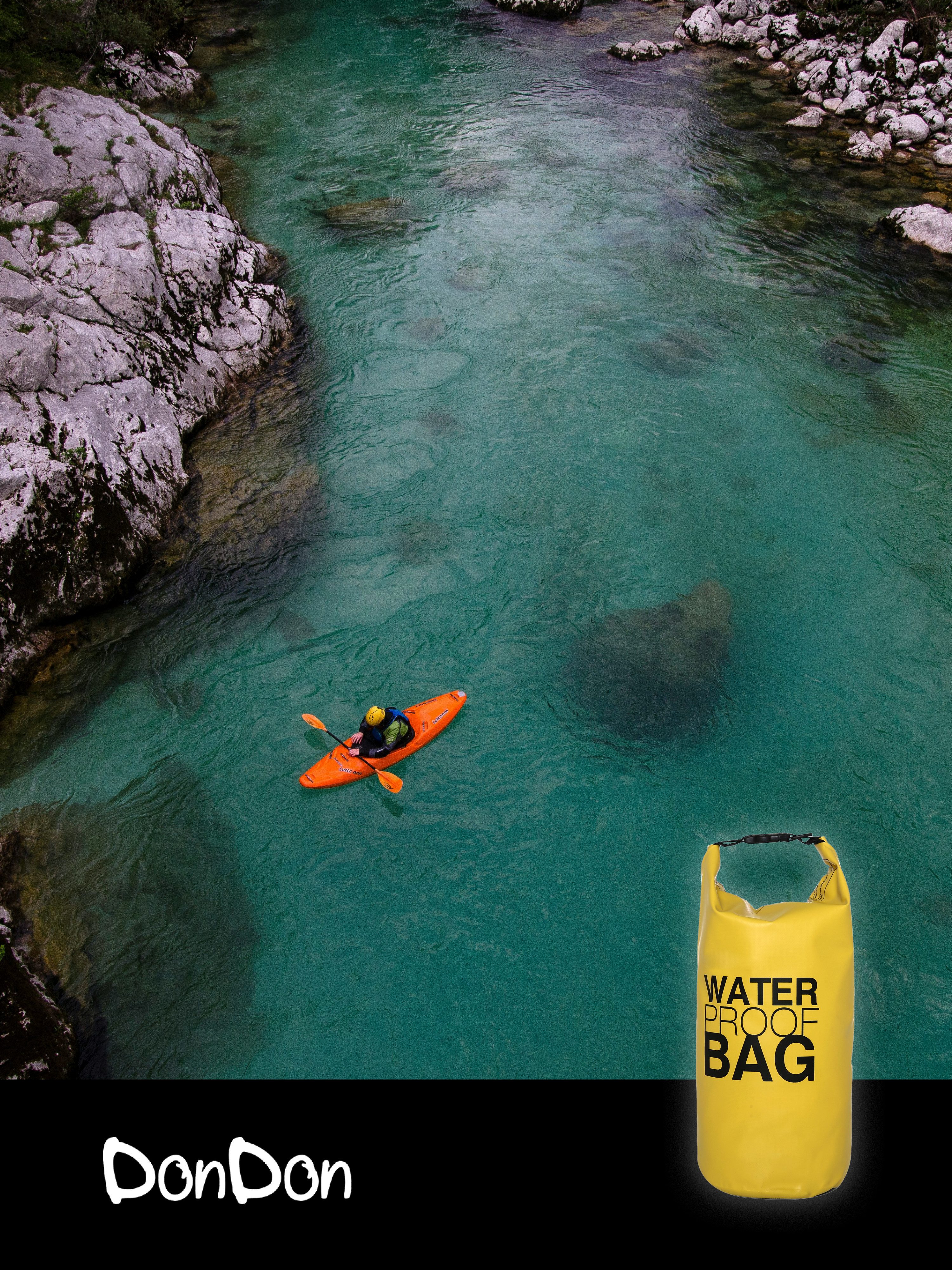 DonDon Drybag Beutel Trockentasche Trockenbeutel (1-tlg), wasserdichter outdoor Drybag