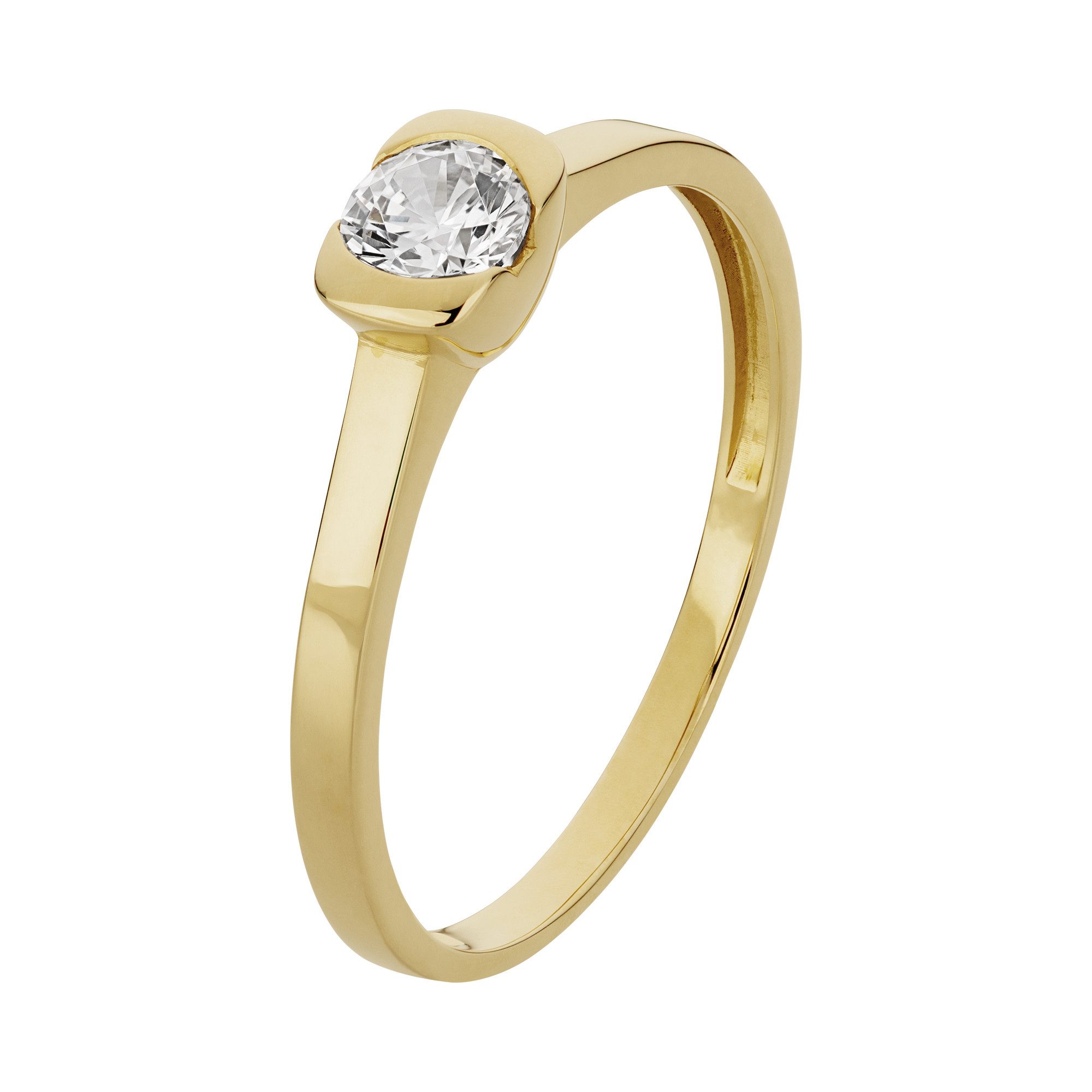 Orolino Fingerring 333/- Gelbgold glanz synth. Zirkonia günstig online kaufen