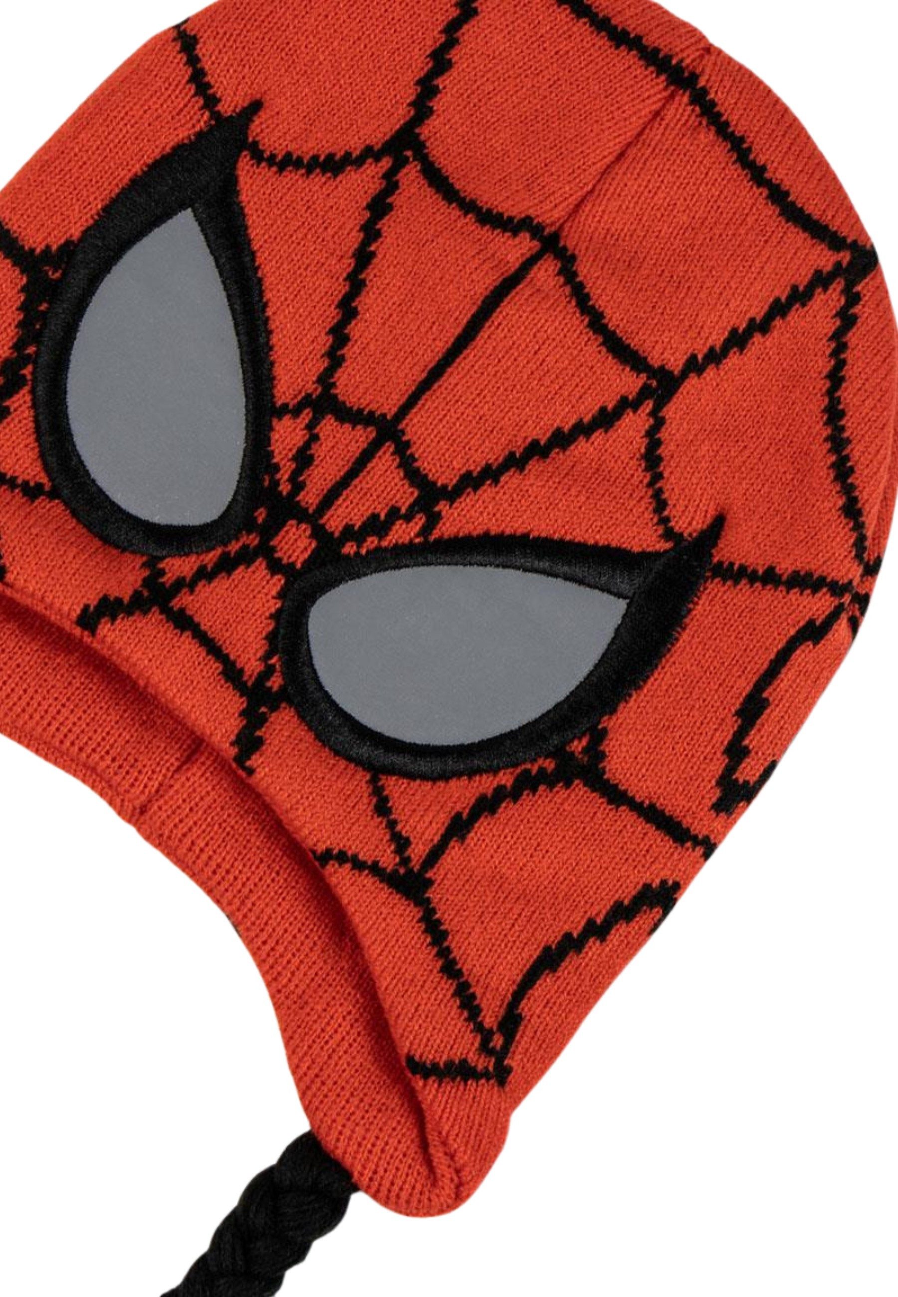 Disney Beanie Spider-Man Laplander Mütze (Set)