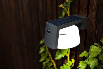 LUTEC LED Solarleuchte MOON, LED fest integriert