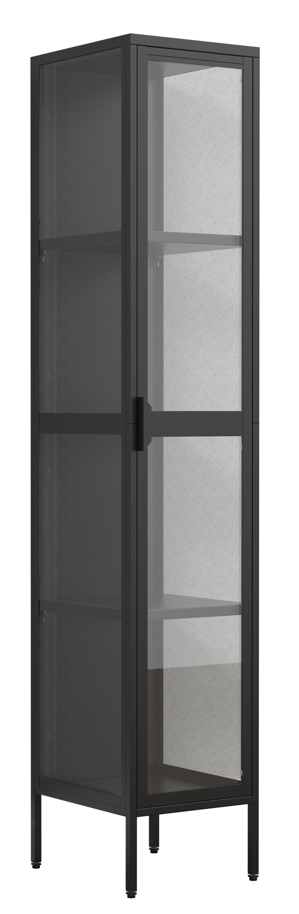 VCM Standvitrine Stahl Glas Vitrine Schaukasten günstig online kaufen