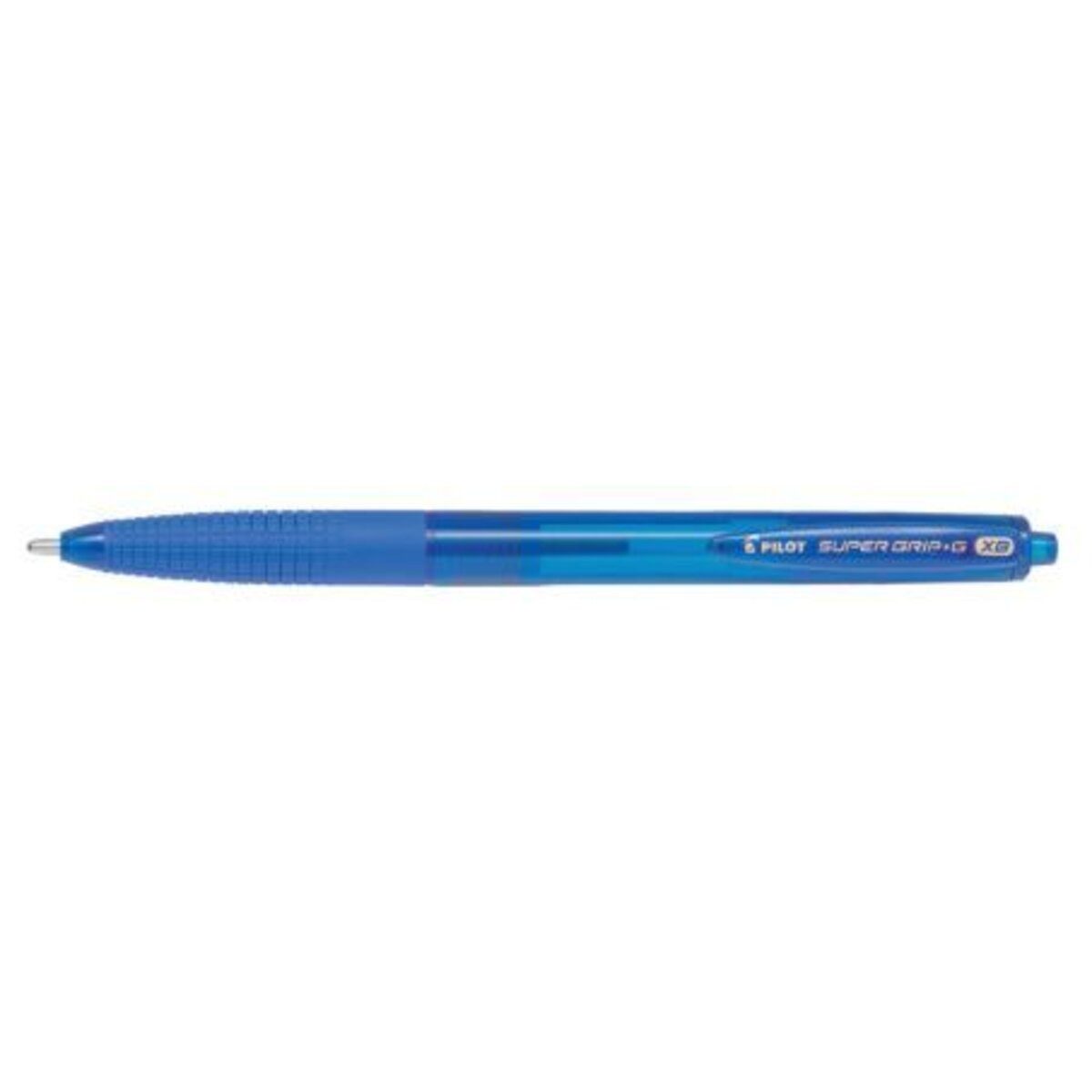 Pilot Pen Kugelschreiber Druckkugelschreiber Super Grip G - XB 0,6 mm blau. (12 Stück)