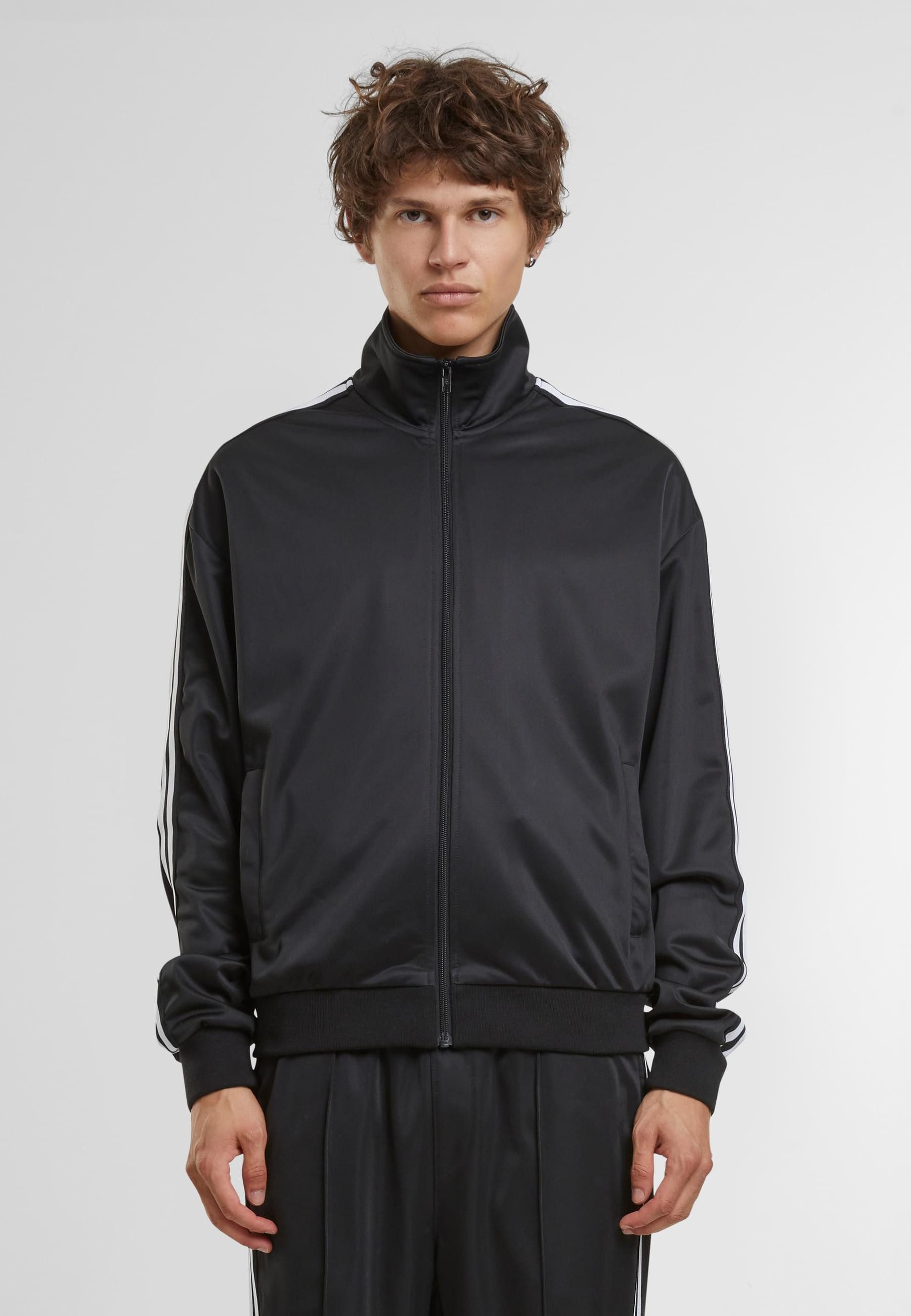 URBAN CLASSICS Trainingsjacke Urban Classics Retro Tricot Track Jacket (1-St)