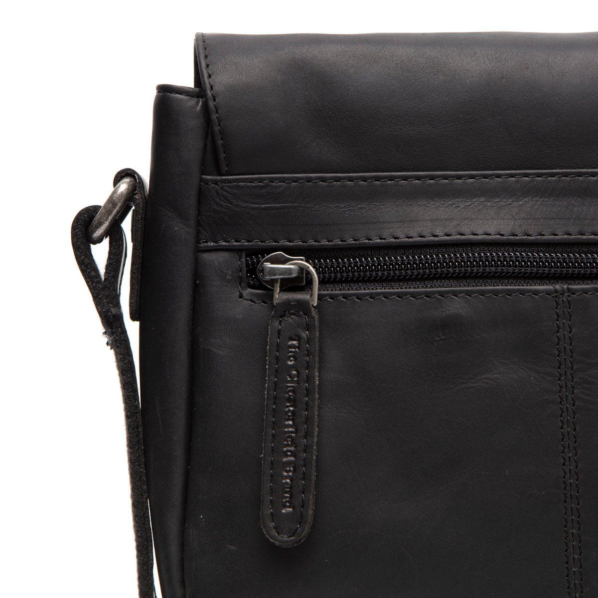 The Chesterfield Brand Umhängetasche Wax Pull-up Leder Jagdttasche 2,7 Liter Roman, wasserabweisend