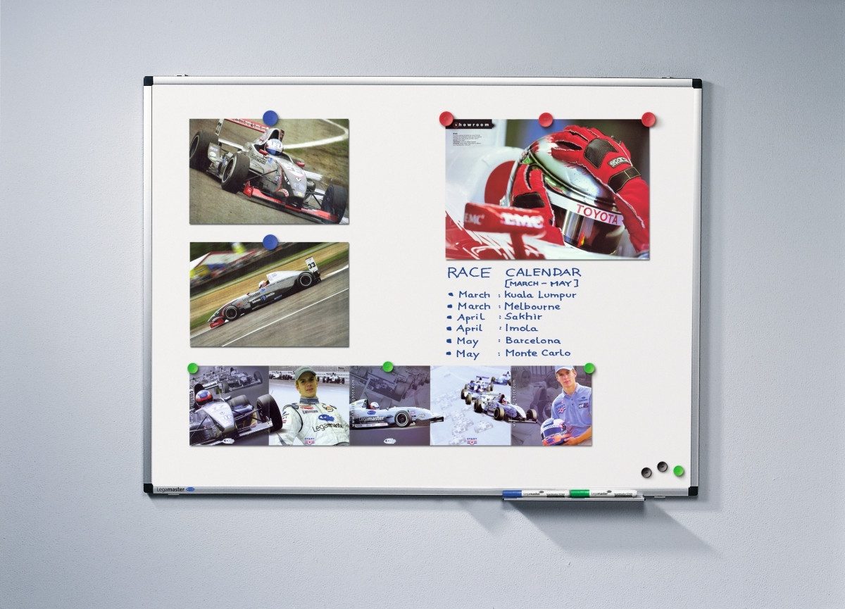 LEGAMASTER Magnettafel Whiteboard Premium 75x100cm