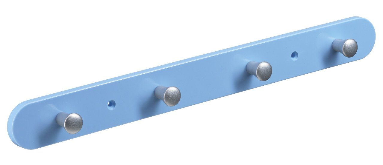 Hettich Garderobenleiste Hettich Garderobenleiste 4 Haken 38,0 x 4,0 x 0,8