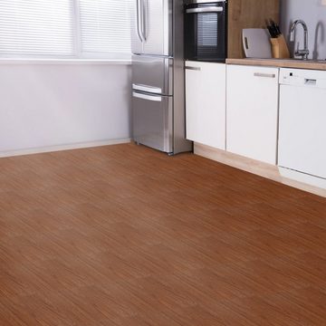 Bettizia Vinylboden Vinylboden,PVC Bodenbelag,Selbstklebende Fliesen,ca.1m²/11 Fliesen, Fußbodenheizung geeignet,schallhemmend