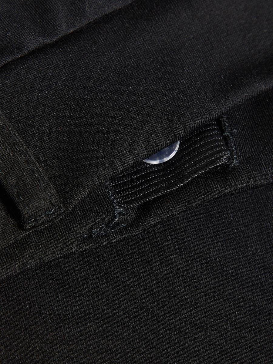 Name It Chinoshorts Name It Mädchen Stoffhose mit Kordelzug in schwarz