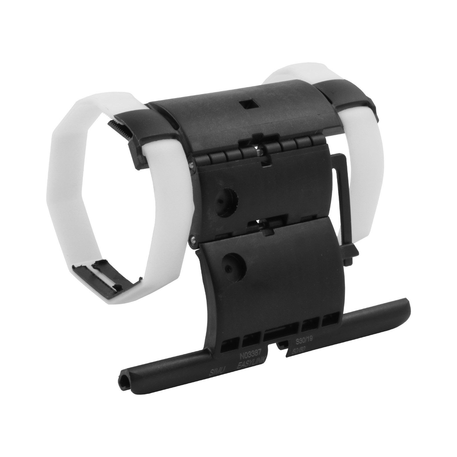 Nobily Achtkantwelle Wellenverbinder Easy Link 2-gliedrig für 60mm Achtkantwelle, Schnellmontage ohne Schrauben