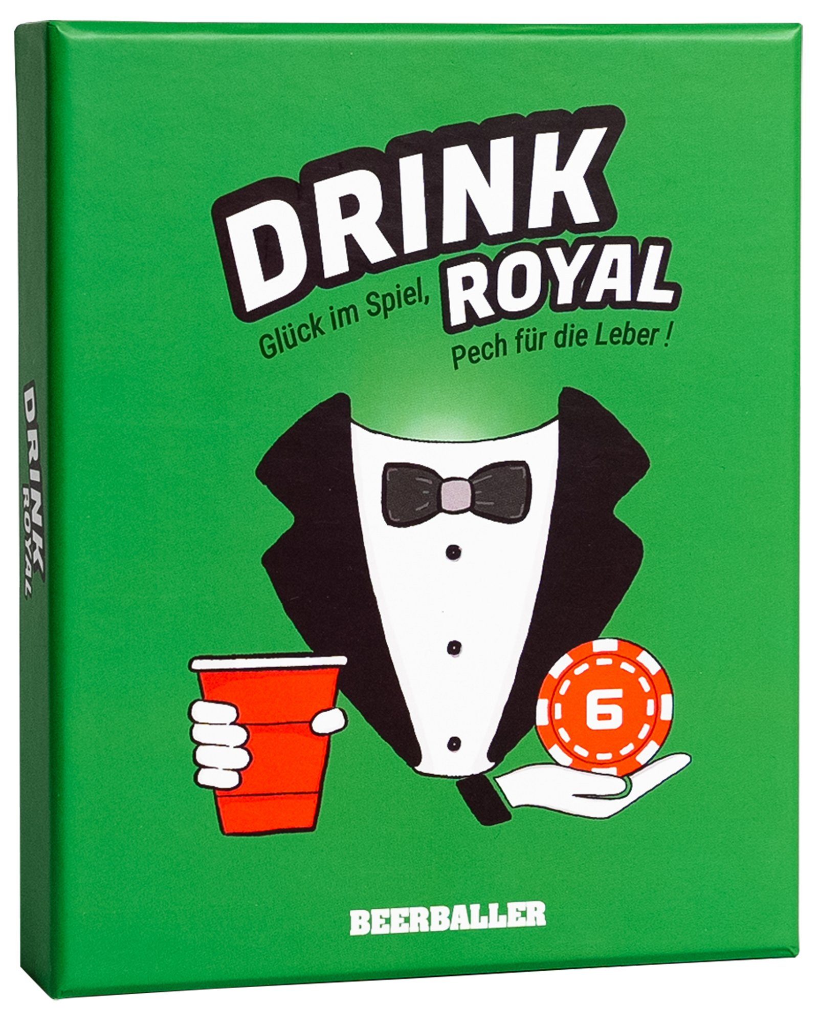 BeerBaller Spielesammlung, Drink Royal - GLÜCK IM Spiel, Pech FÜR DIE Leber
