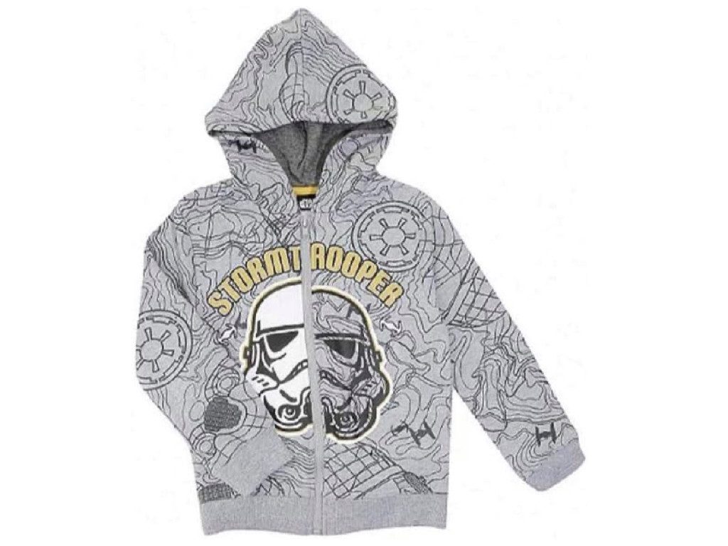 Star Wars Kapuzensweatjacke Stormtrooper grau