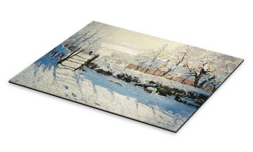 Posterlounge XXL-Wandbild Claude Monet, Die Elster I, Wohnzimmer Malerei