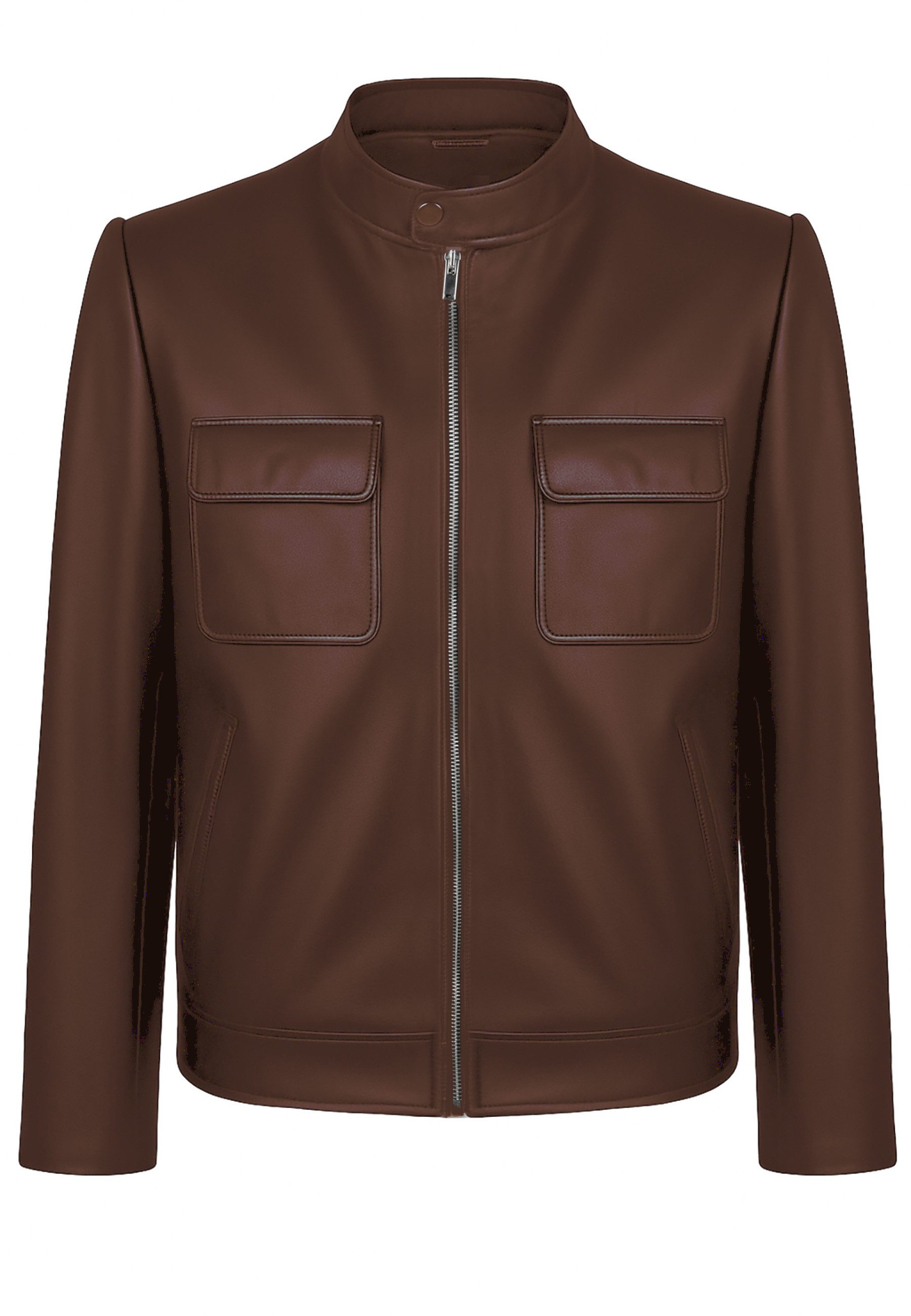 Felix Hardy Lederjacke Lederjacke mit Reißverschluss