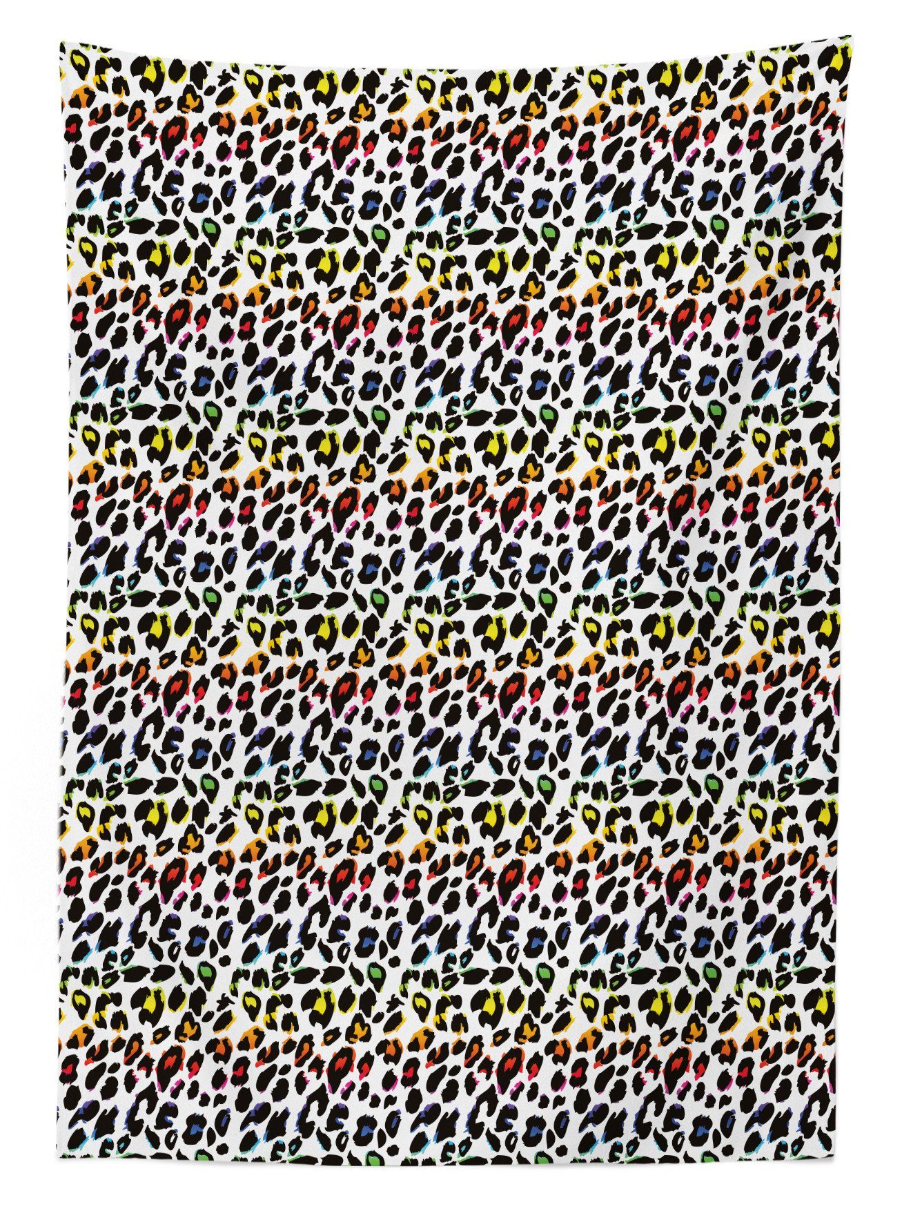 Abakuhaus Tischdecke Farbfest Waschbar Für Bereich Klare Farben, geeignet Leopard-Druck Säugetier Außen den Bunte