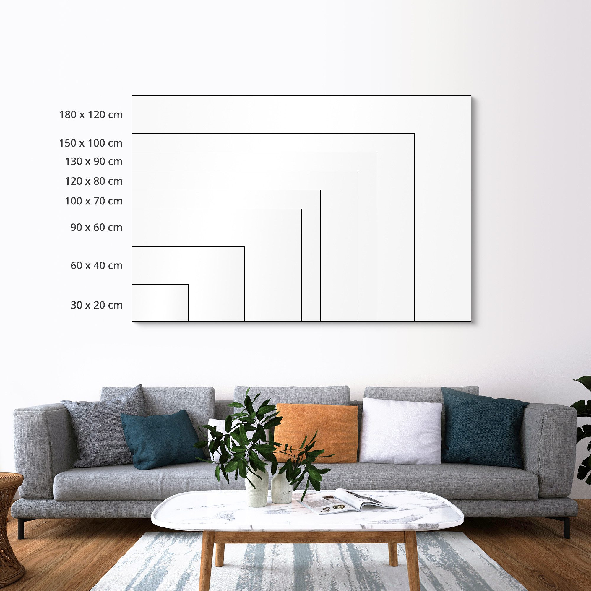 Posterlounge Wandbild Flowers, Tina Melz, erhältlich als Poster, Leinwandbild, Wandsticker oder Acrylglasbild