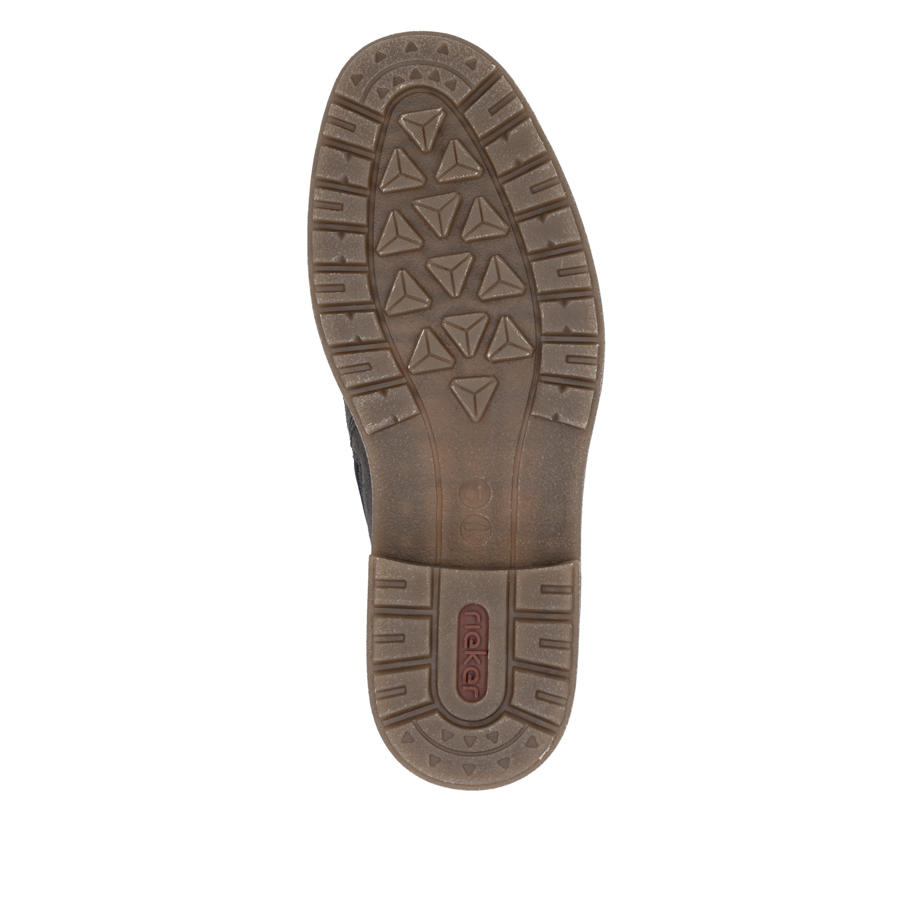 Rieker Schnürstiefelette Schnürboots, Workerboots, Profilsohle, mit Anziehlasche
