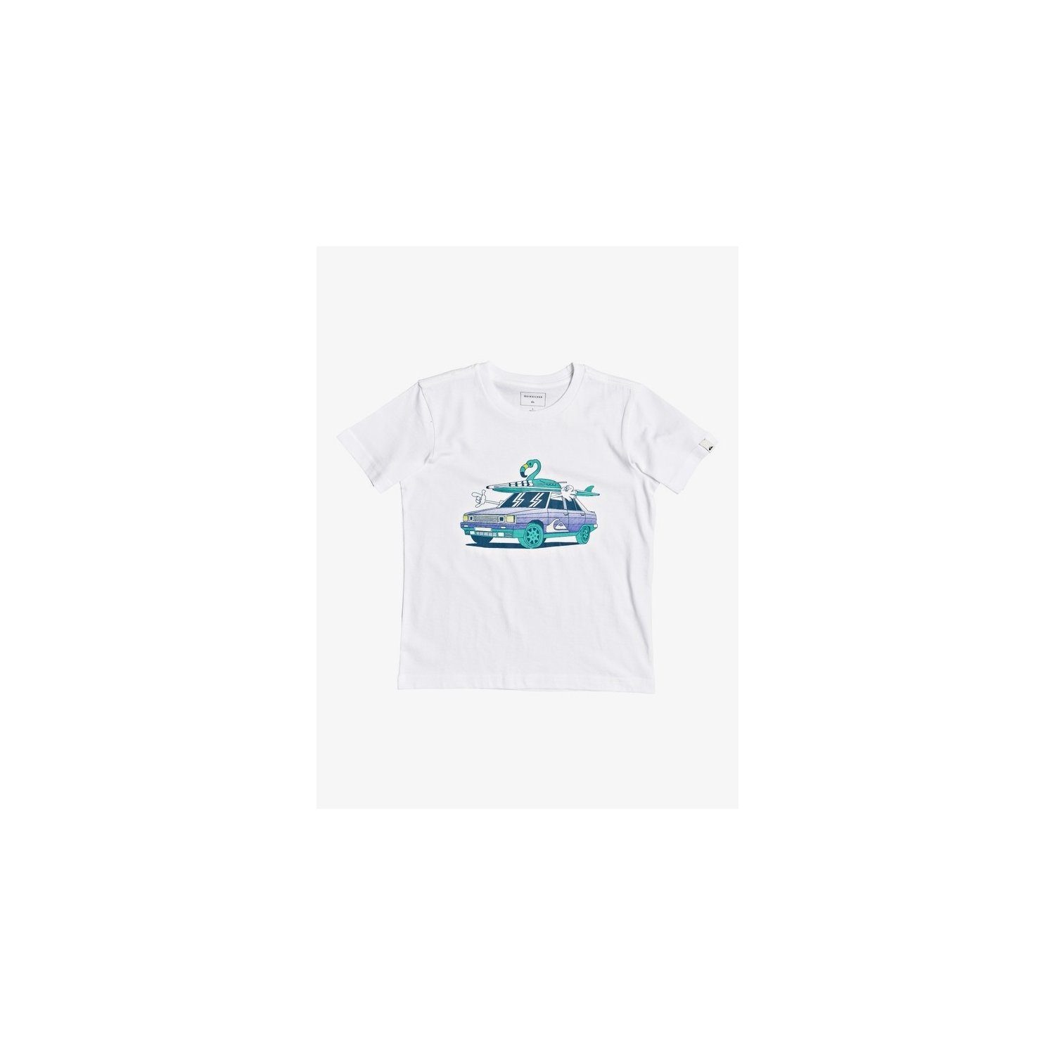 WHITE TEES 110 - RDIGTALTIMSSBOY / T-Shirt Quiksilver K WBB0