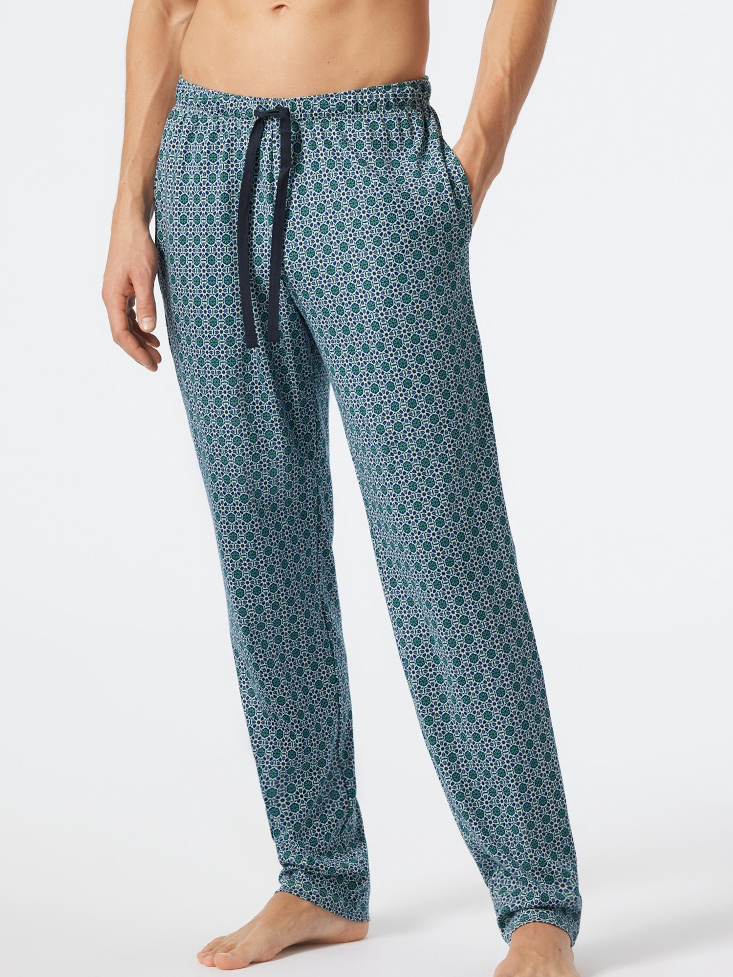 Schiesser Pyjamahose Relax mineral & Mix