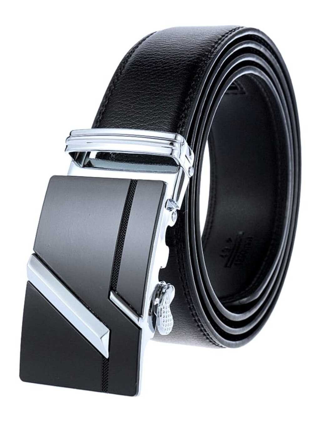 LOFTY Ledergürtel Automatikgürtel Herren, Gürtel Herren, Ledergürtel Herrengeschenk, Hochwertige Verarbeitung