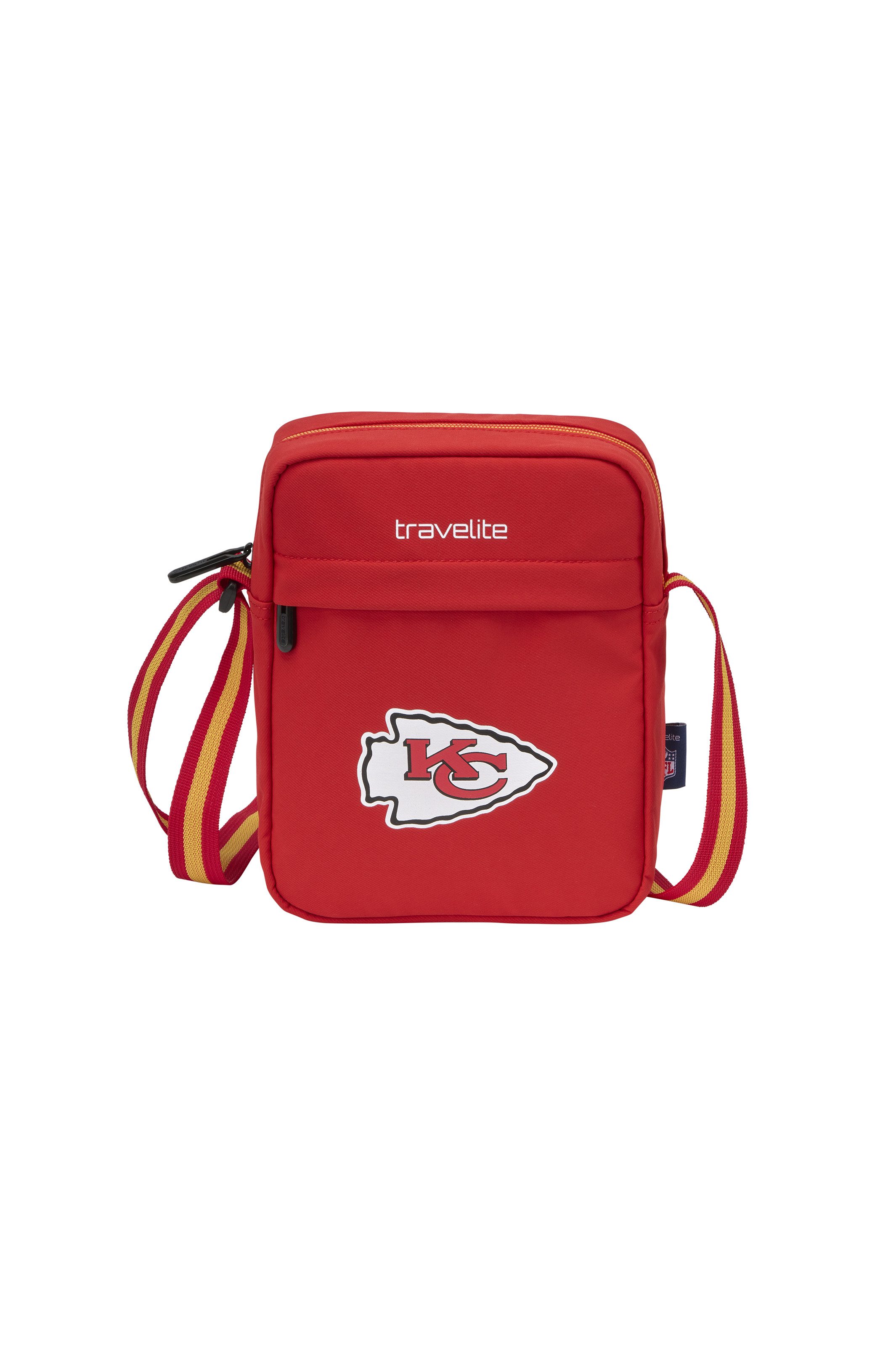 travelite Umhängetasche travelite x NFL Crossbody Bag, Unisex Schultertasche, Crossbodybag mit verstellbarem Schultergurt
