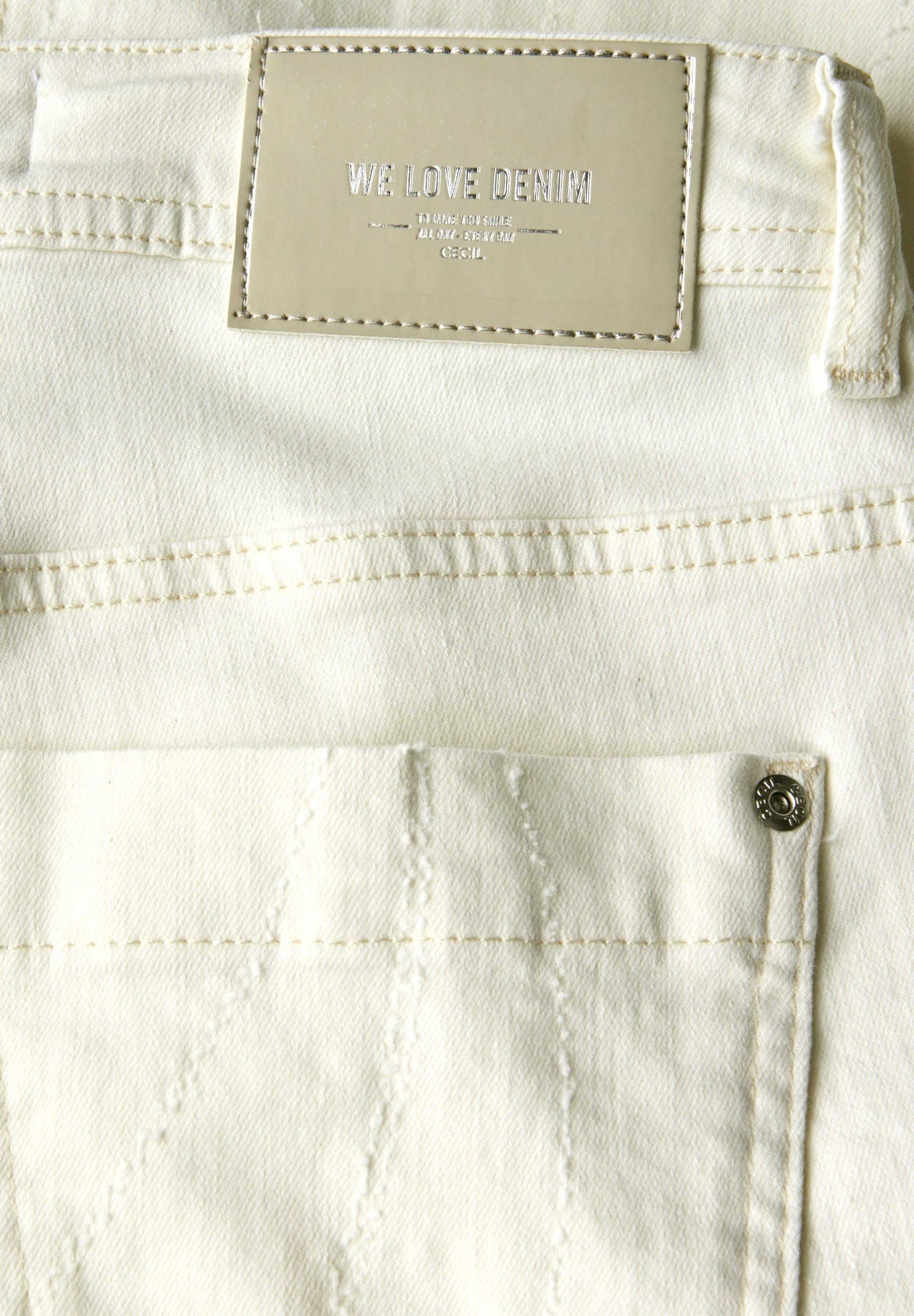 CECIL 5-Pocket-Hose Wide Leg Jeans mit günstig online kaufen