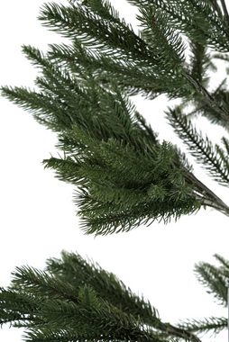 Wohnando Künstlicher Weihnachtsbaum Tannenbaum-Alternative für festliche Dekoration 210cm ca. 751 Äste