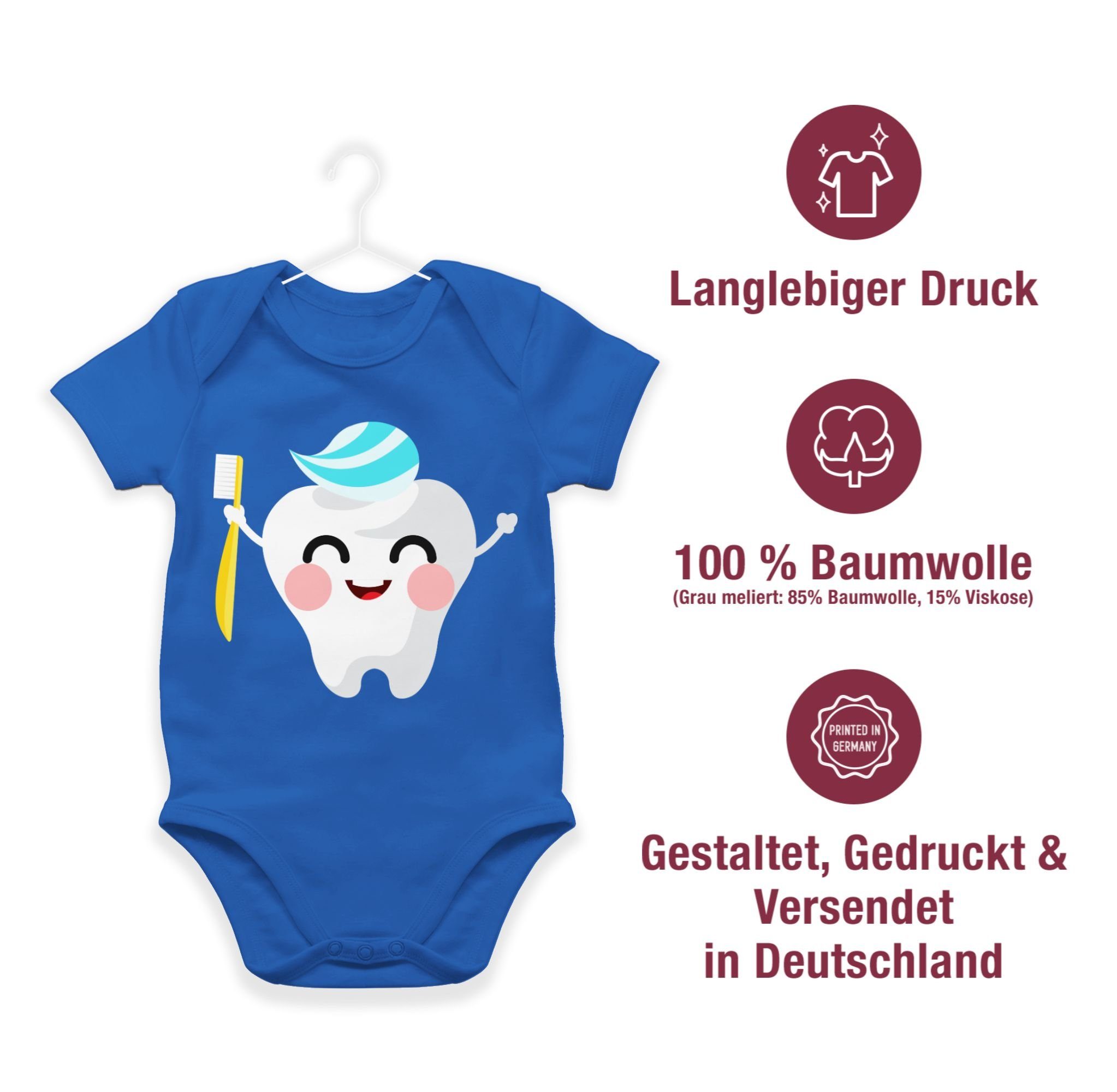 Geschenkidee - Shirtracer 1 Fasching Zahnpasta Karneval Royalblau Zahnfee & Shirtbody Zahnmedizin