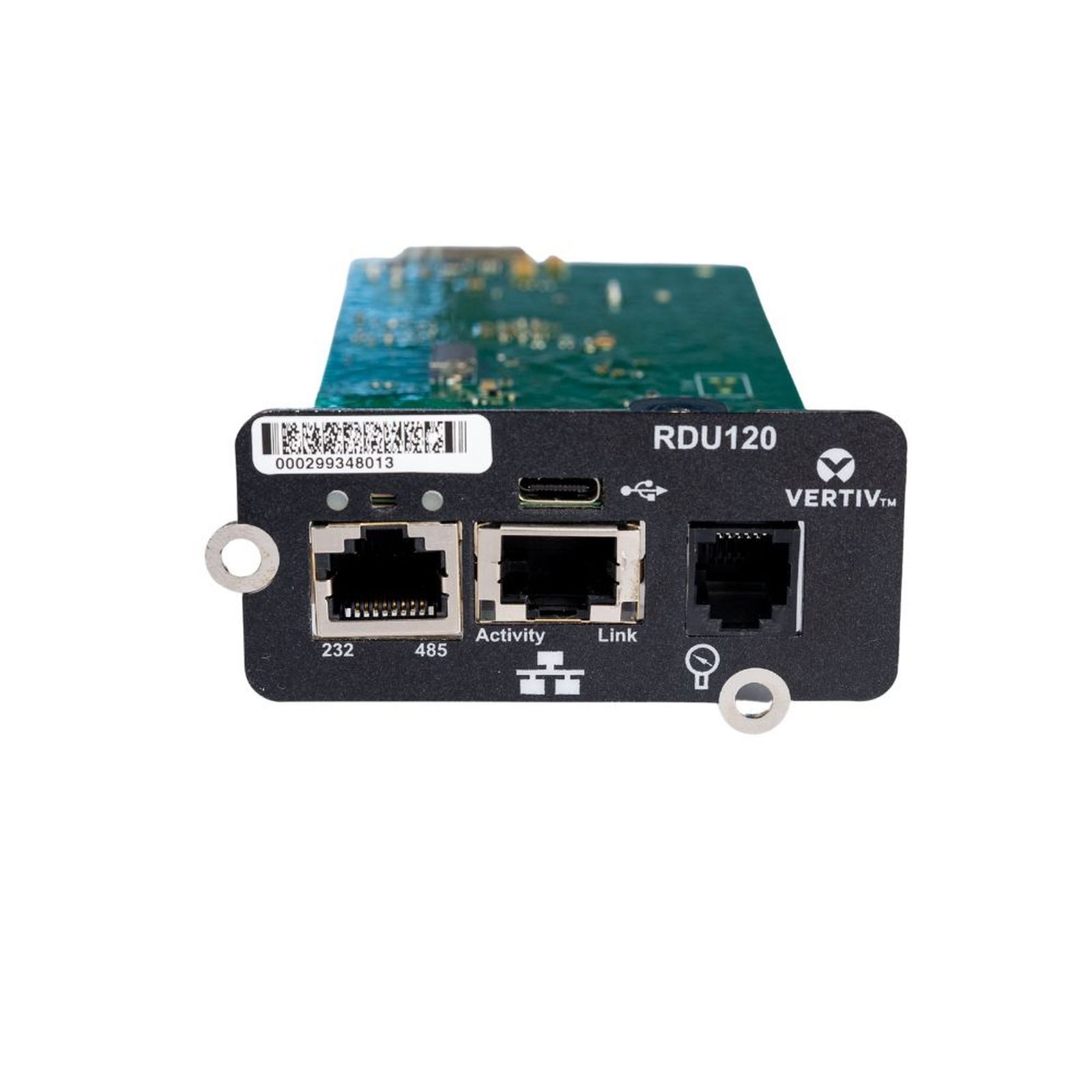 Vertiv Liebert Intellislot RDU120 - Fernverwaltungsadapter - Gigabit Ether... Netzwerk-Adapter