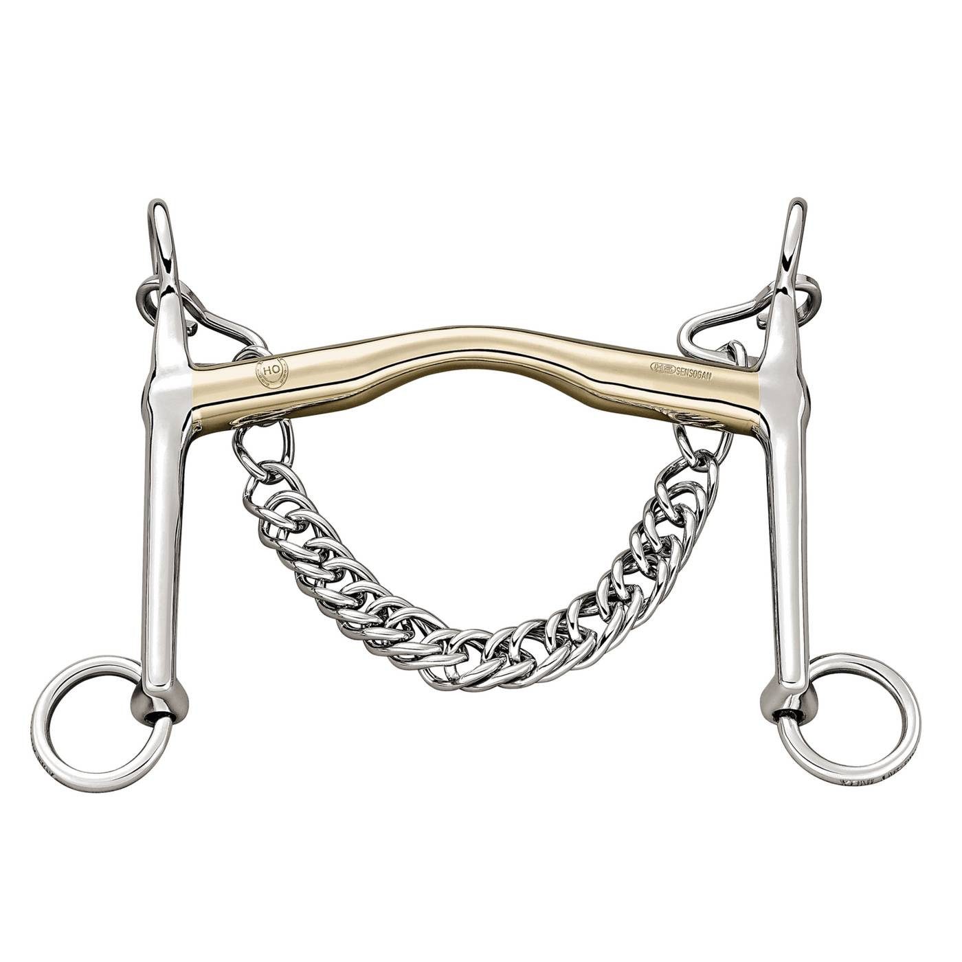 SPRENGER Stangengebiss Sprenger HO Reitkandare 16mm Unterzug 7cm