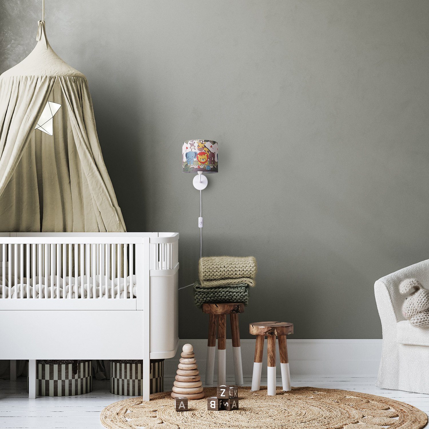 Paco Home Wandleuchte Diamond 634, LED günstig online kaufen