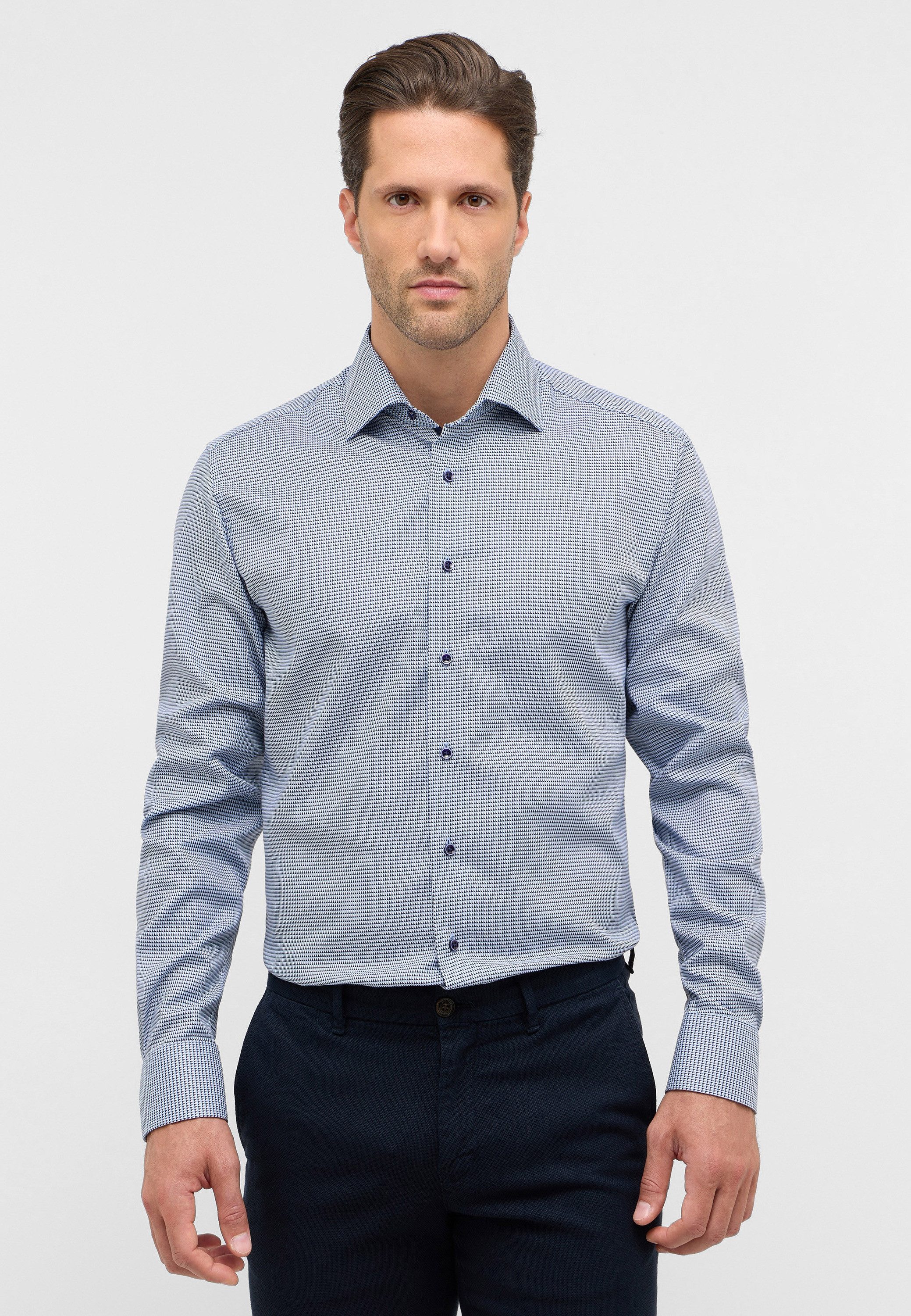 Eterna Langarmhemd MODERN FIT NON IRON günstig online kaufen