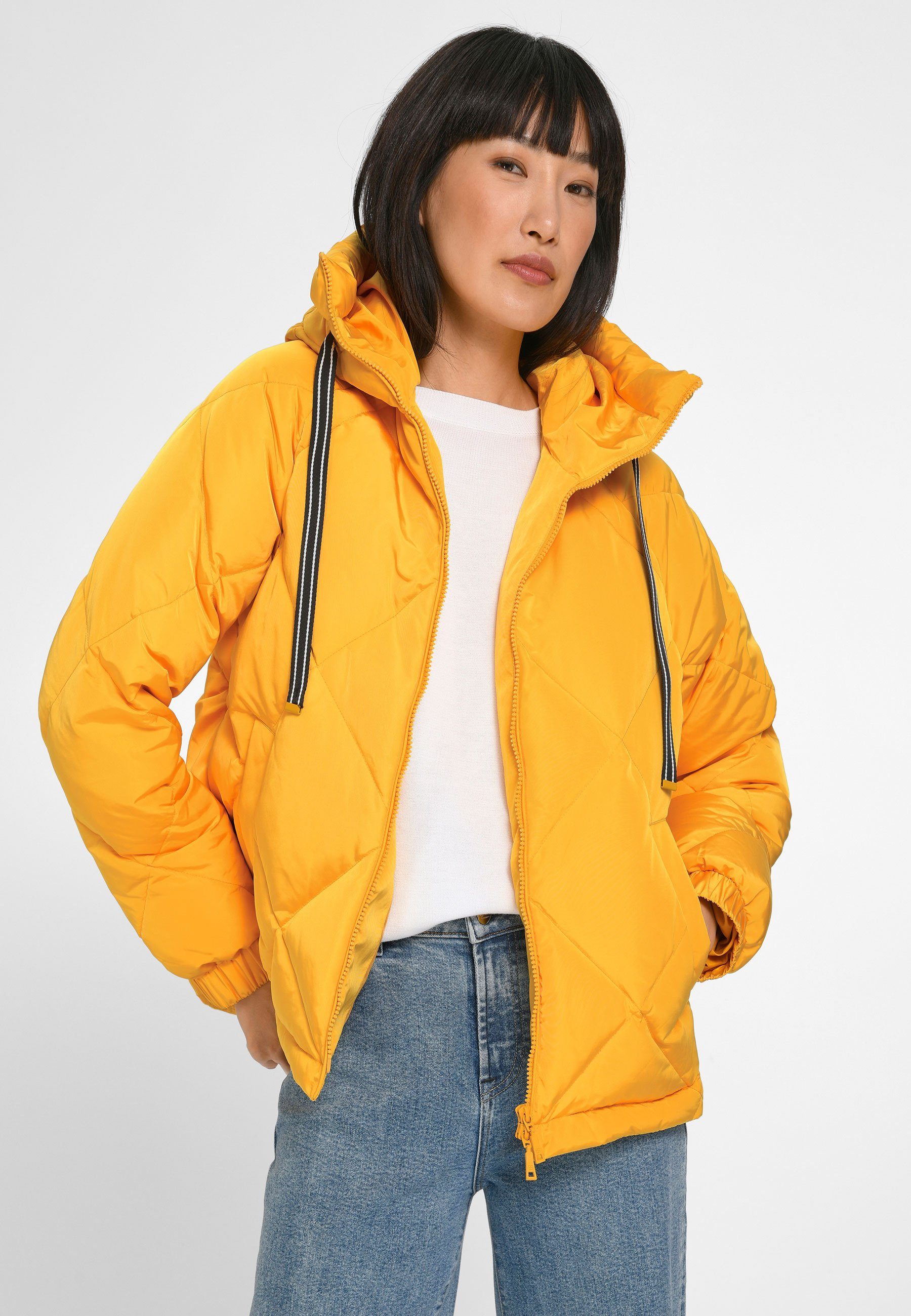 Basler Steppjacke Jacket wasserabweisend mandarine