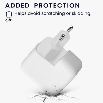 kwmobile Sleeve Silikon Schutzhülle für Apple 35W Dual USB-C Power Adapter, Netzteil Charger Case - Cover Hülle