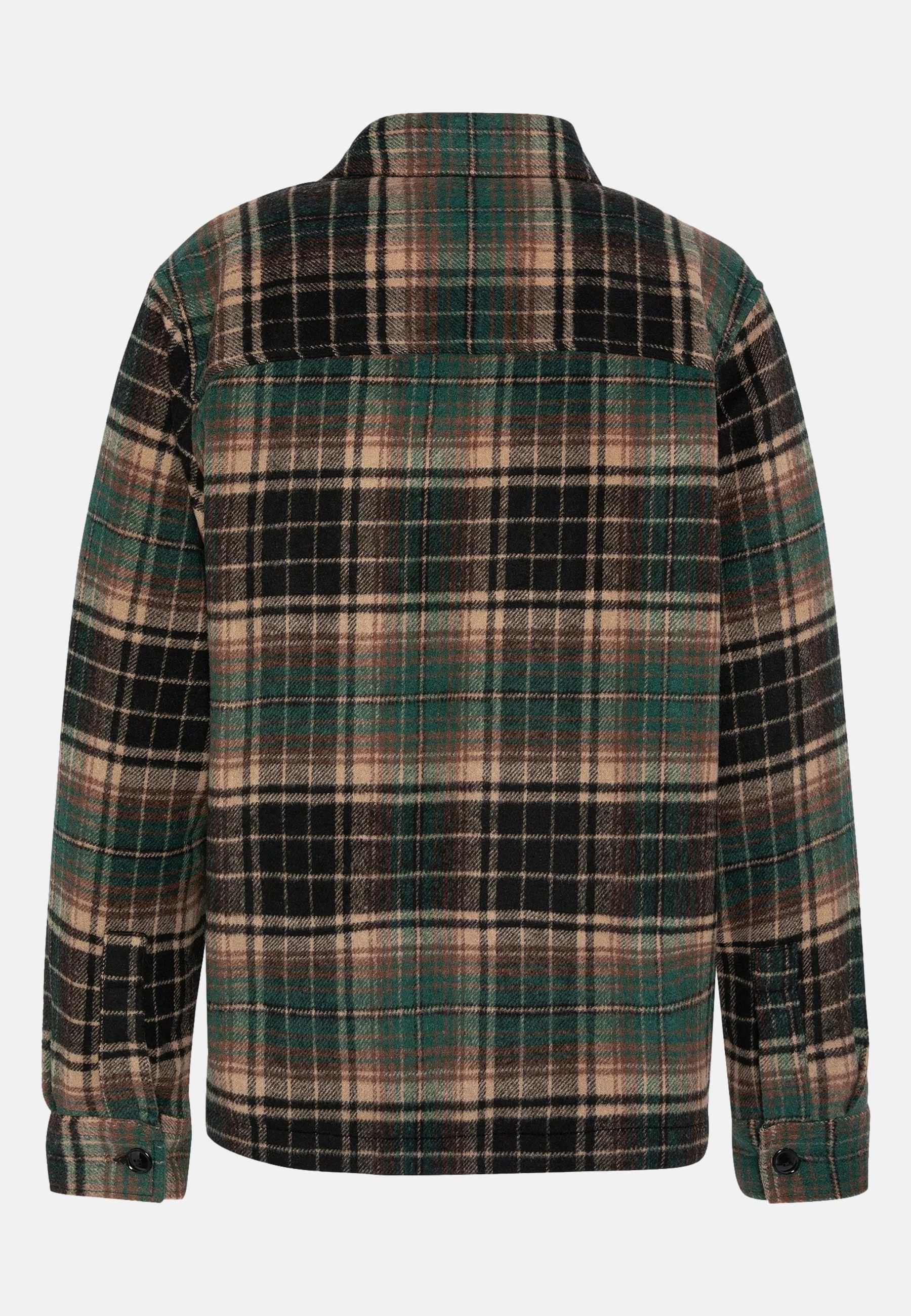 Schott NYC Hemdjacke Jacke Hemdjacke (1-St) Keine