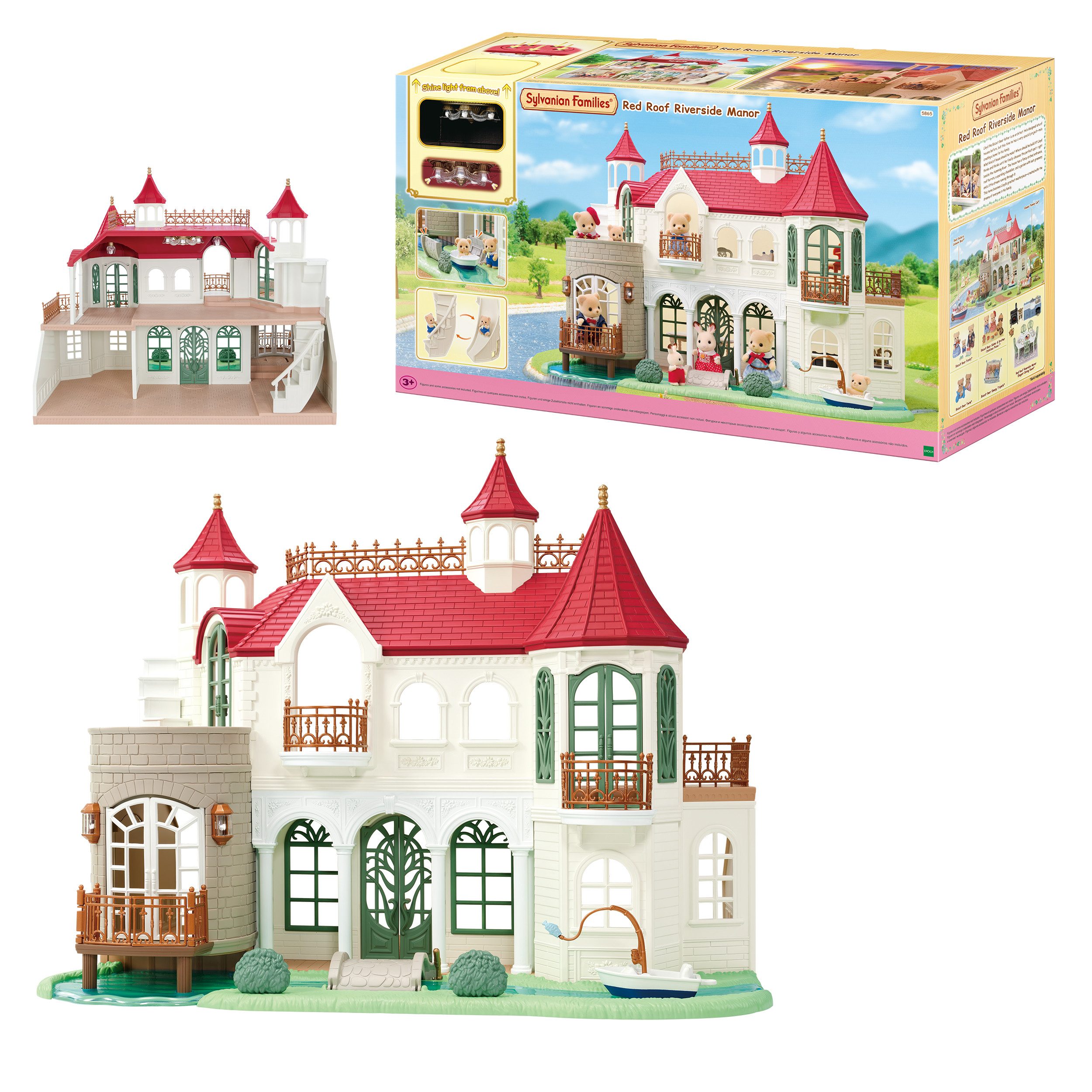 Sylvanian Families Spielwelt Villa am Fluss