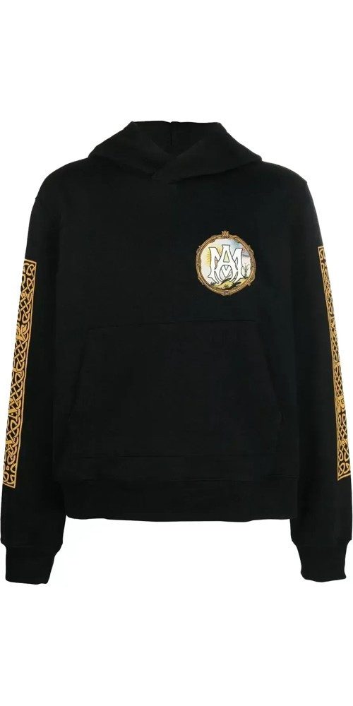 Rundhalspullover Amiri Pullover Schwarz S