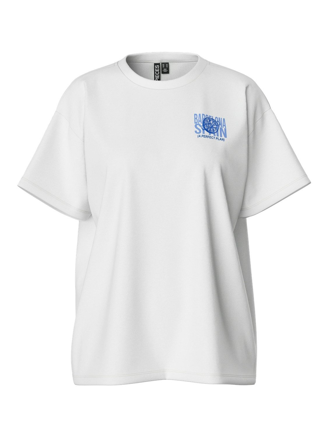 pieces Kurzarmshirt PCTIA SS O-NECK OVERSIZED TEE D2D DMO günstig online kaufen