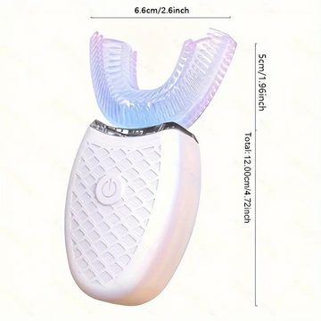 Bifurcation Zahnbleaching-Kit Elektrische U-förmige Zahnbürste, kann den Mund um 360° reinigen