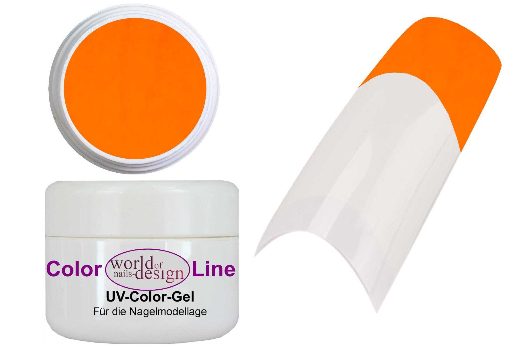 World of Nails-Design UV-Gel Classic UV-LED Gel pure Color Neon, leuchtende kräftige Кольора(ів)