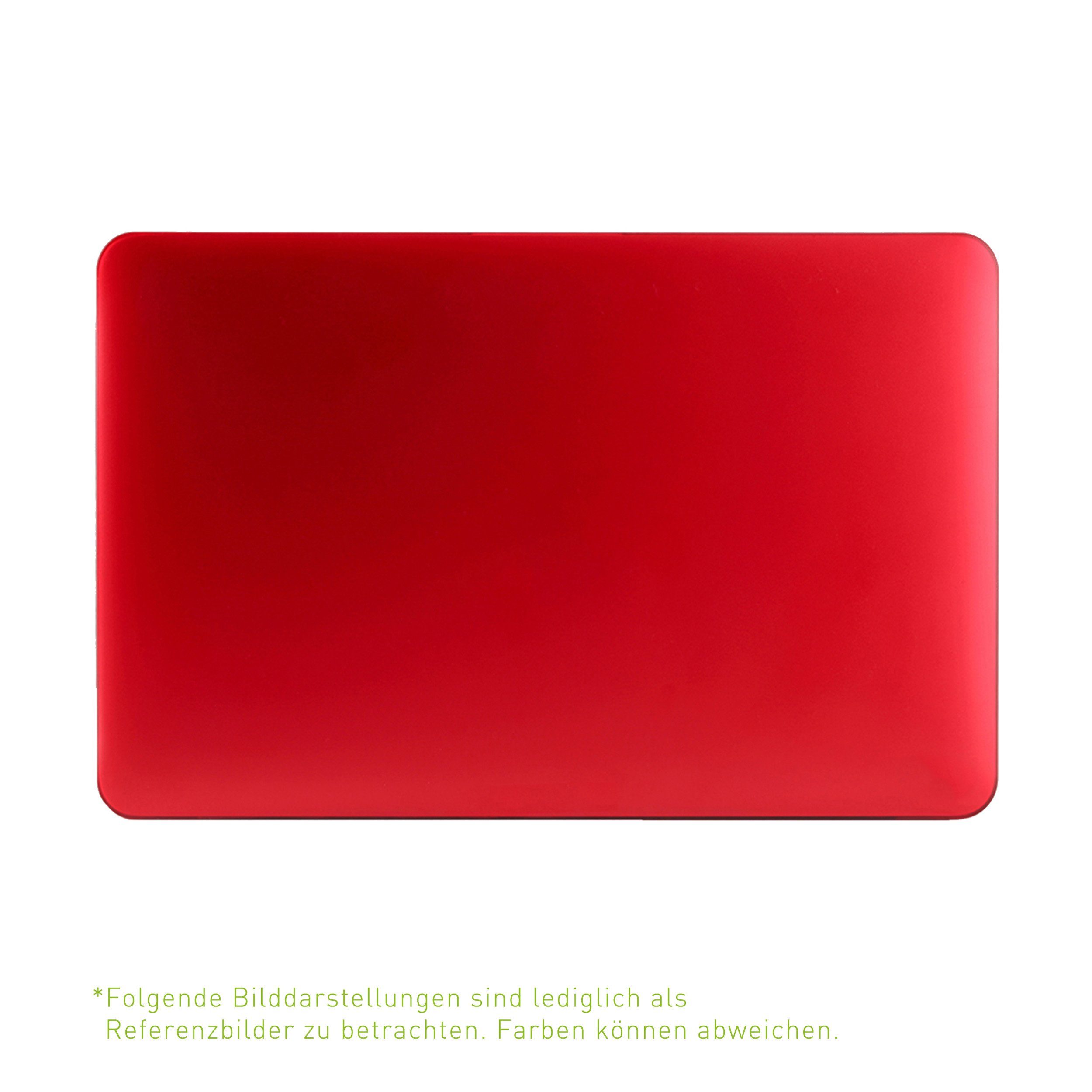 KMP CREATIVE LIFESTYLE PRODUCTS. Laptop-Hülle Schutzhülle für 11" MacBook Air, Red 27,94 cm (11 Zoll), Hülle, Tasche, leicht, Schutz, Schale, dünn