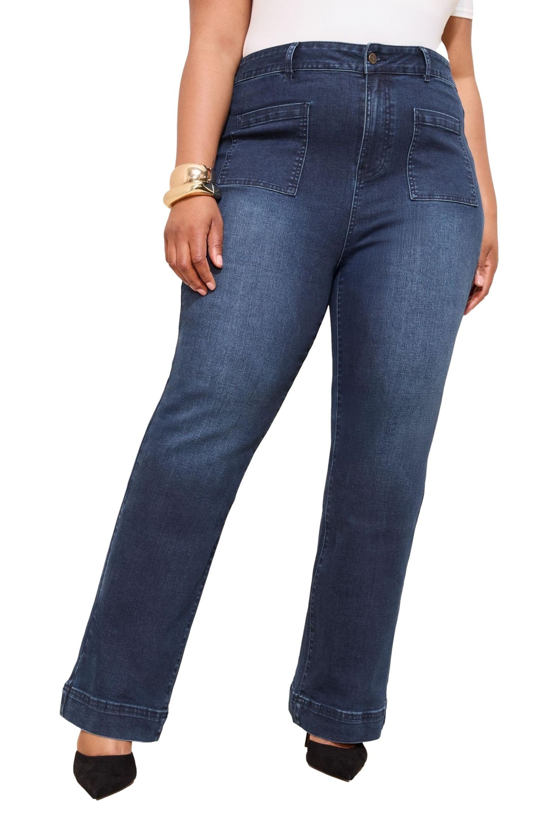 Friends Like These Taillenjeans Friends Like These ausgestellte Jeans, Curve (1-tlg)