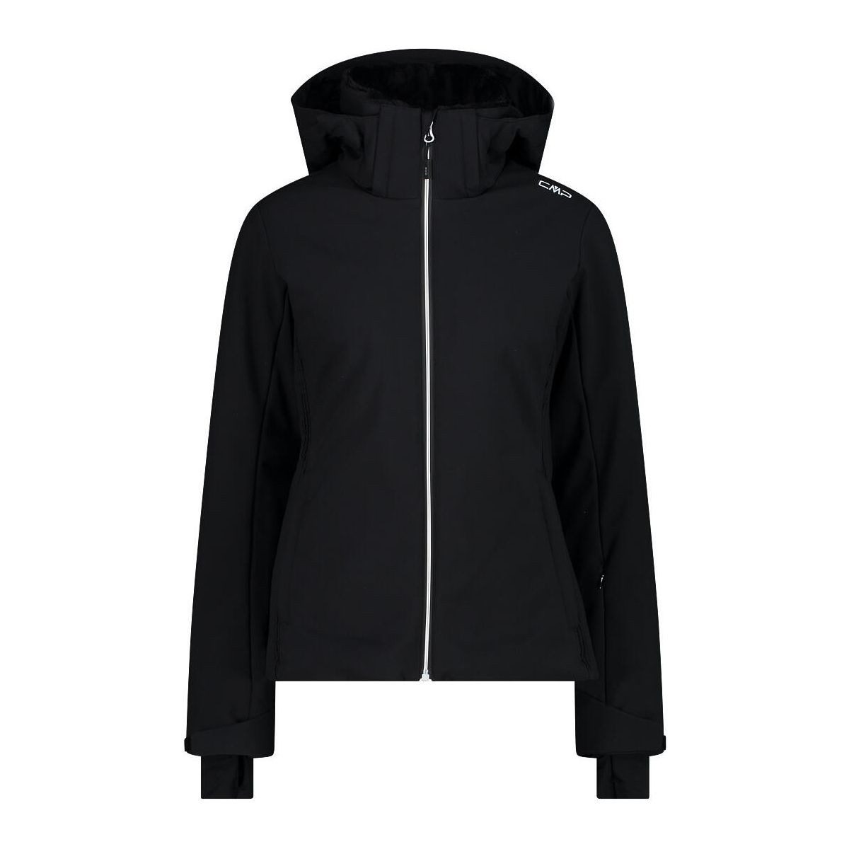 CMP Skijacke Woman Jacket Zip Hood Hochfunktionale Skijacke mit Clima Protect®-Technologie, abnehmbarer