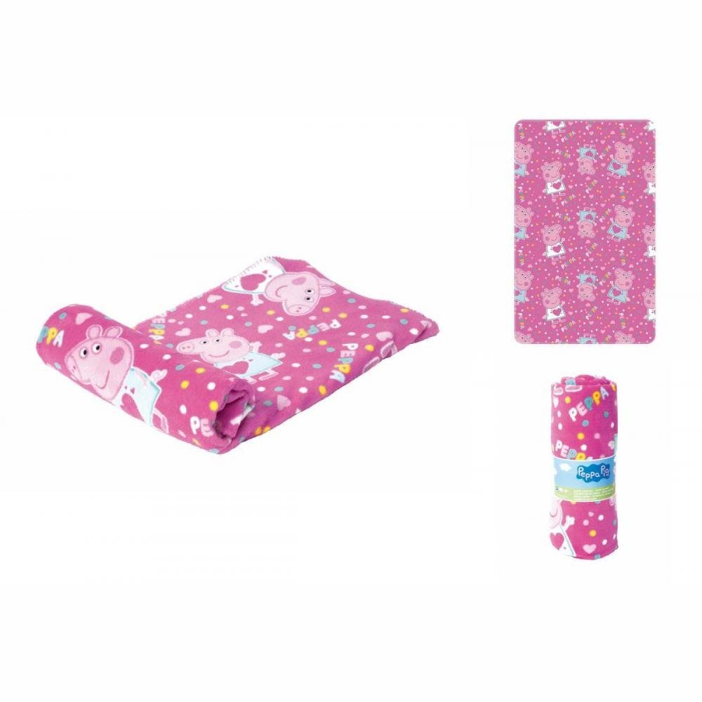 150 Wutz Peppa Cosy Decke Rosa x Corner Pig Peppa 95 Babydecke cm,