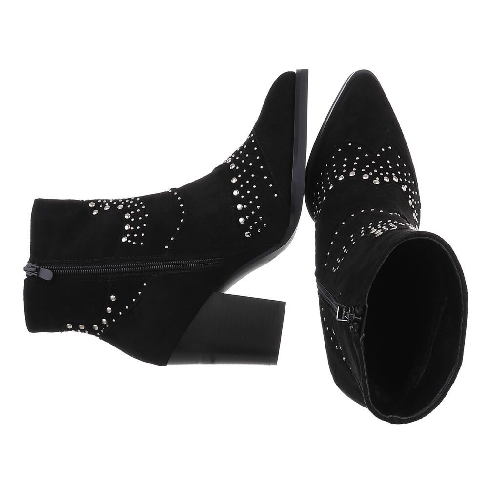 Ital-Design Damen Cowboyboots Western Westernstiefelette (88489499) Blockab günstig online kaufen