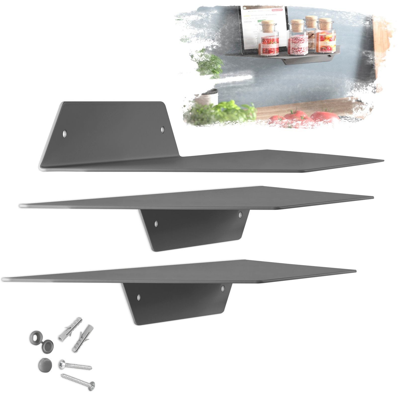 SO-TECH® Wandregal Wandboard HOVER-II 35 x günstig online kaufen
