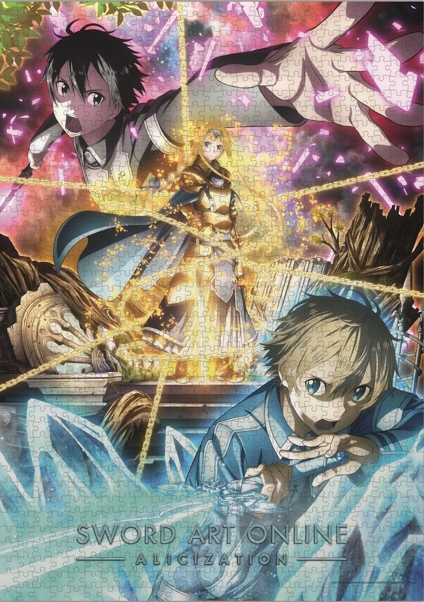 Crunchyroll Puzzle Puzzle - Sword Art Online - Alicization, 1000 Puzzleteile