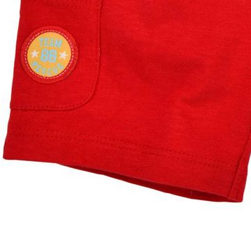 BONDI Trachtenlederhose BONDI Baby Jungen Shorts 'Rescue Team' 91484 - Rot